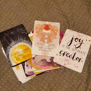 Inspirational Spiritual Positive Affirmation Card Deck